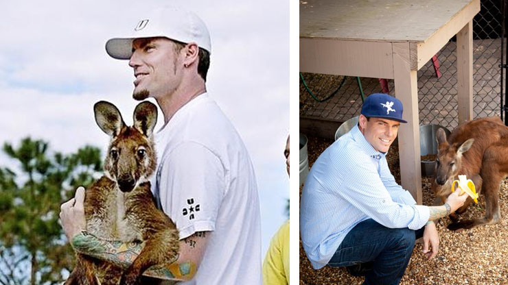 Vanilla Ice And His Wallaroo