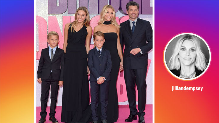 Patrick Dempsey Wife Jillian Fink She Has Three Children