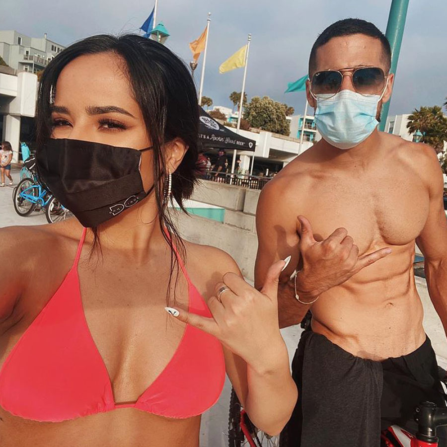 Becky G Boyfriend   Sebastian Lletget   Becky G and Sebastian During Quarantine