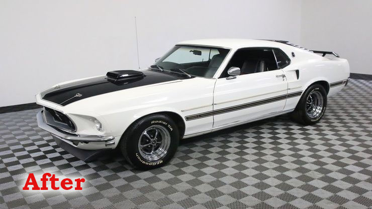 1969 Ford Mustang After