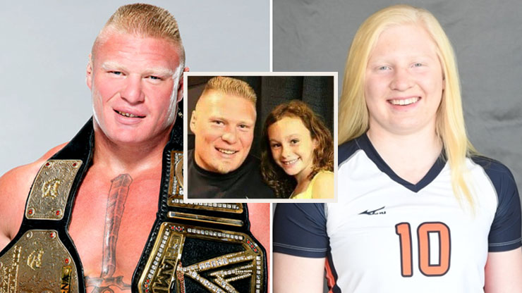 Brock Lesnar's Daughter, Mya Lynn: She looks just like her father!