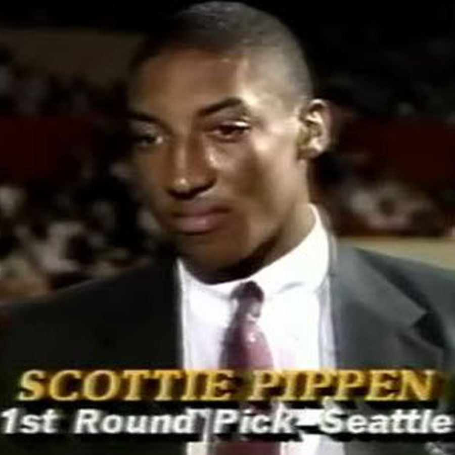 Scottie Pippen Was Drafted by the Seattle SuperSonics