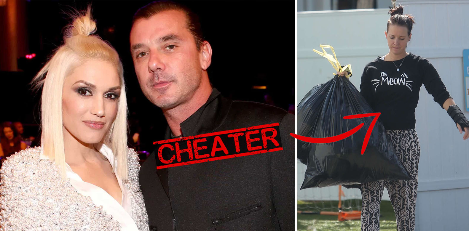 Gwen Stefani and Gavin Rossdale