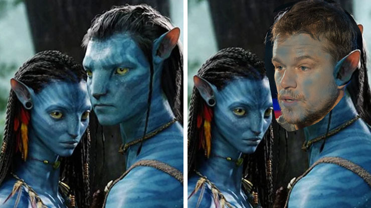 Matt Damon Avatar 2009
