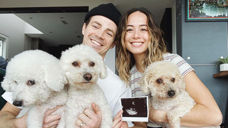 Grant Gustin Andrea Thoma   1