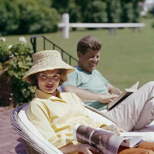 Jacqueline and John F