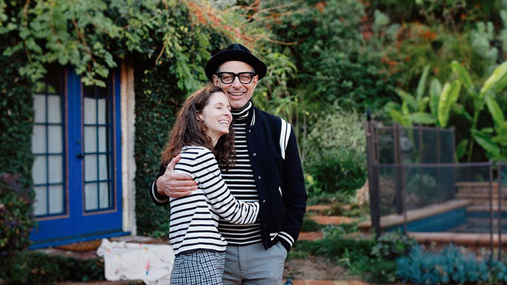 Jeff Goldblum Emilie Livingston 1