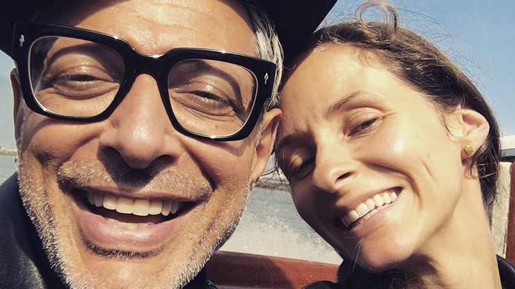 Jeff Goldblum Emilie Livingston 3