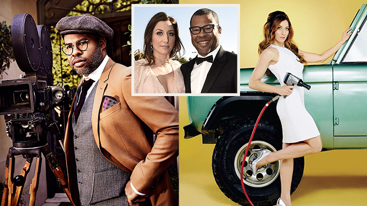 Never A Dull Moment With Peele And Peretti | Jordan Peele And His Wife