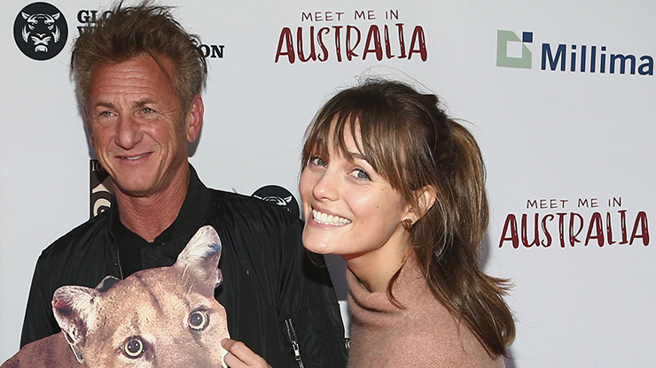 Sean Penn Leila George 2