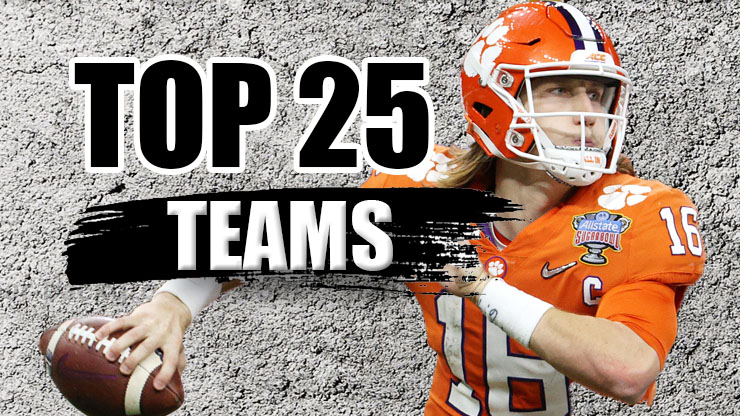 College Football Rankings: Top 25 For 2021