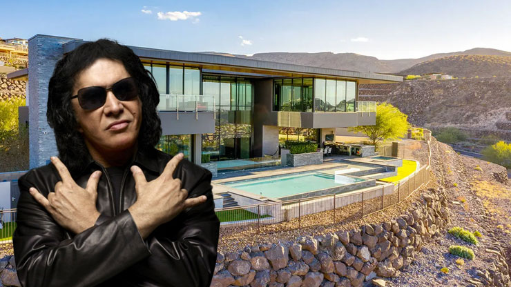 Gene Simmons flips his Vegas mansion for $13.5 million — with profit!