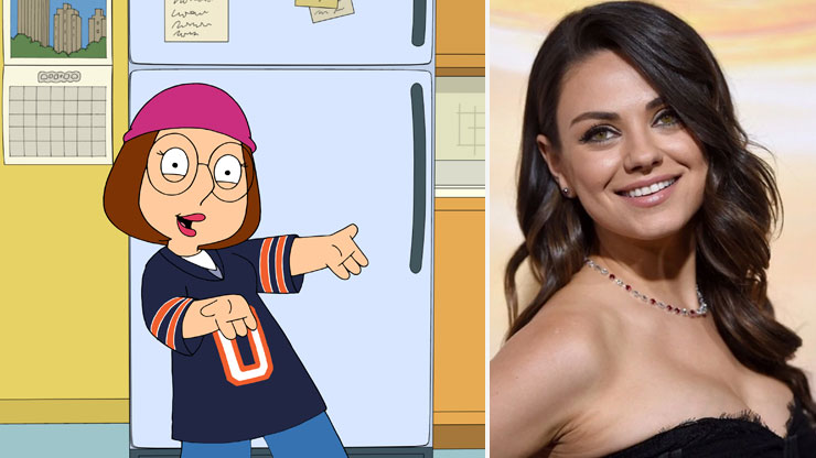 90s cartoon characters Mila Kunis