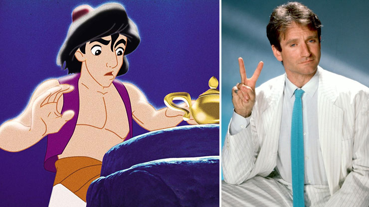 90s cartoon characters Robin Williams