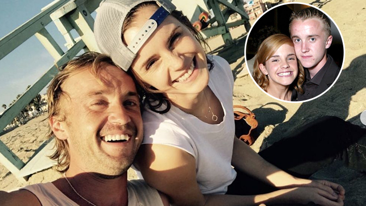 Emma Watson dishes on the moment she 'fell in love' with Tom Felton on Harry Potter set