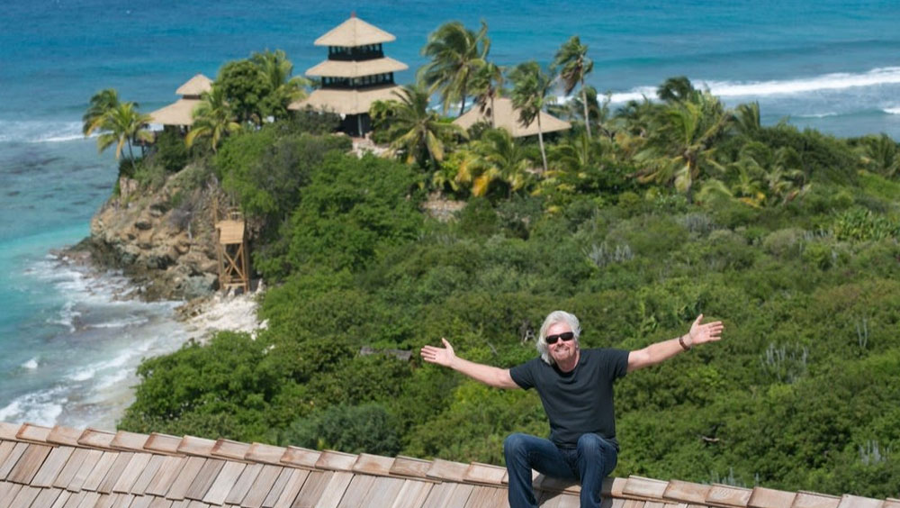 Richard Branson Island