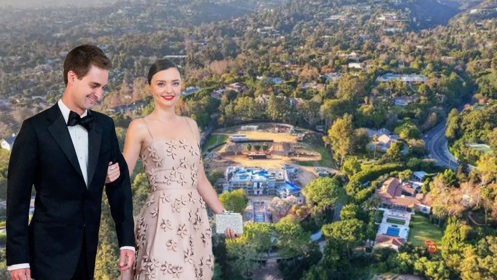 Evan Spiegel and Miranda Kerr s 138 Million Holmby Hills Estate