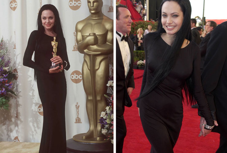 Angelina Jolie Oscars 2000