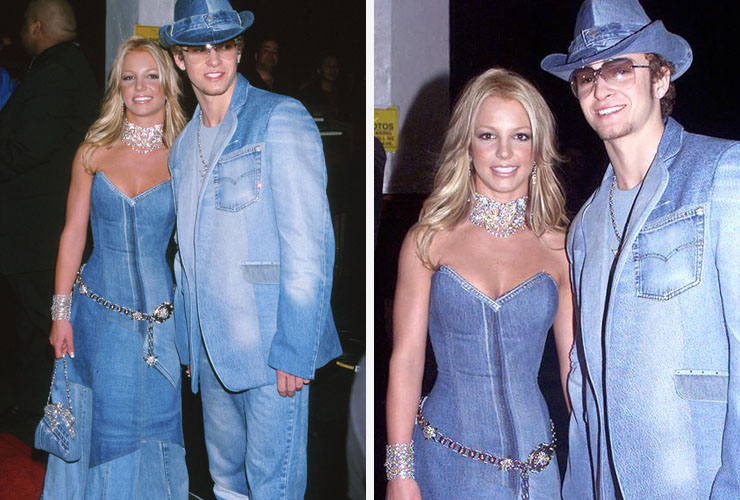 Britney Spears and Justin Timberlake