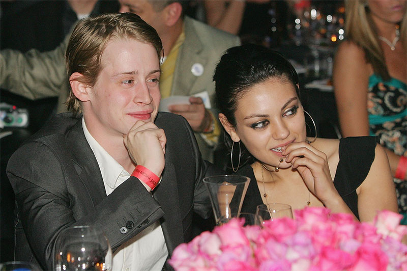 Mila Kunis and Macaulay Culkin