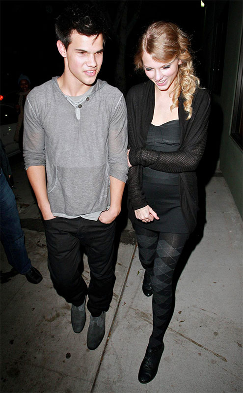 Taylor Swift and Taylor Lautner