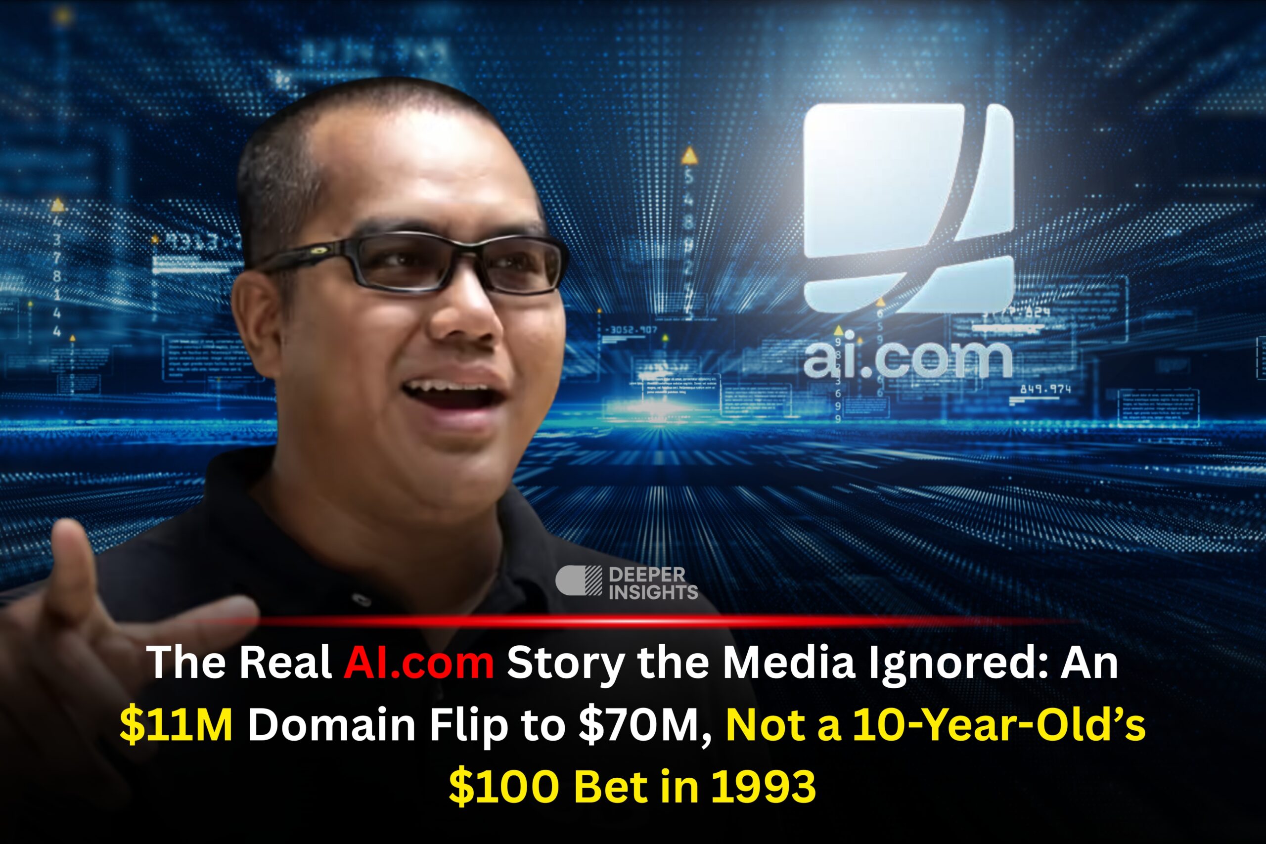 AI.com's $70M Domain Sale: What This Record-Breaking Investment Reveals About AI Mania