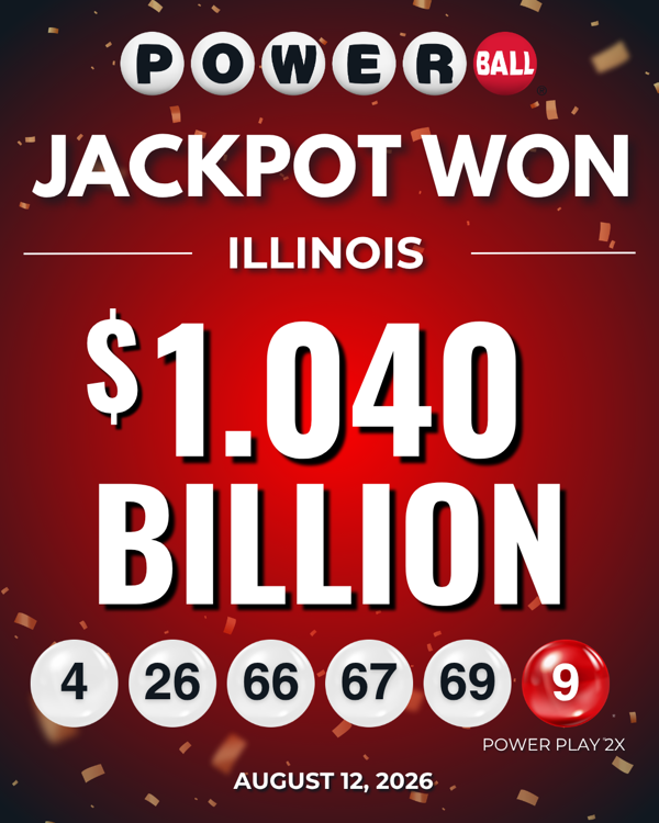 Powerball Winner: $1.04 Billion Jackpot Sold in Illinois
